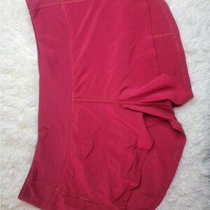 lululemon athletica Raspberry Pink Athletic Skort